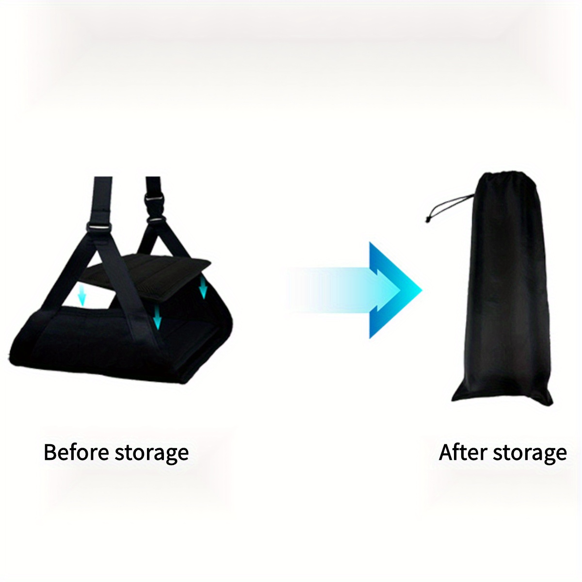 La amaca da viaggio da 1 pezzo - Under Desk Hammock recensione e prezzo