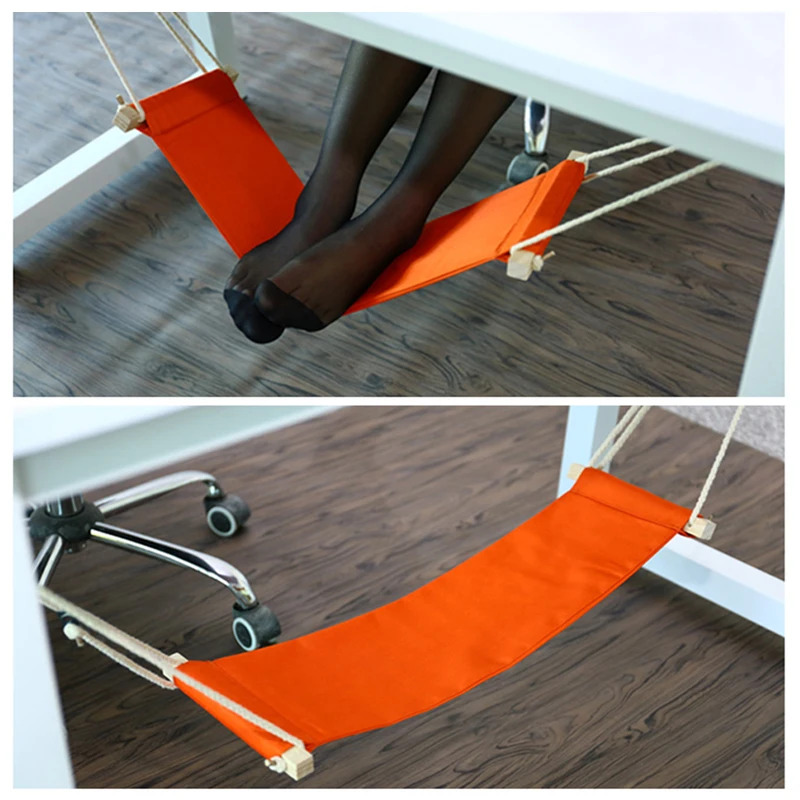 Amaca per piedi regolabile in  - Under Desk Hammock recensione e prezzo