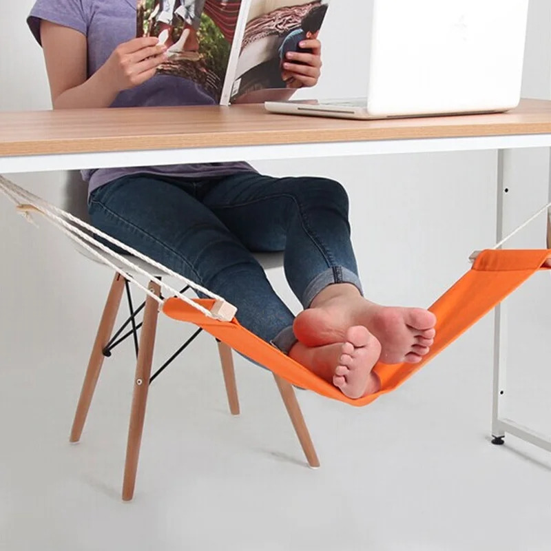 Amaca per piedi regolabile in  - Under Desk Hammock recensione e prezzo